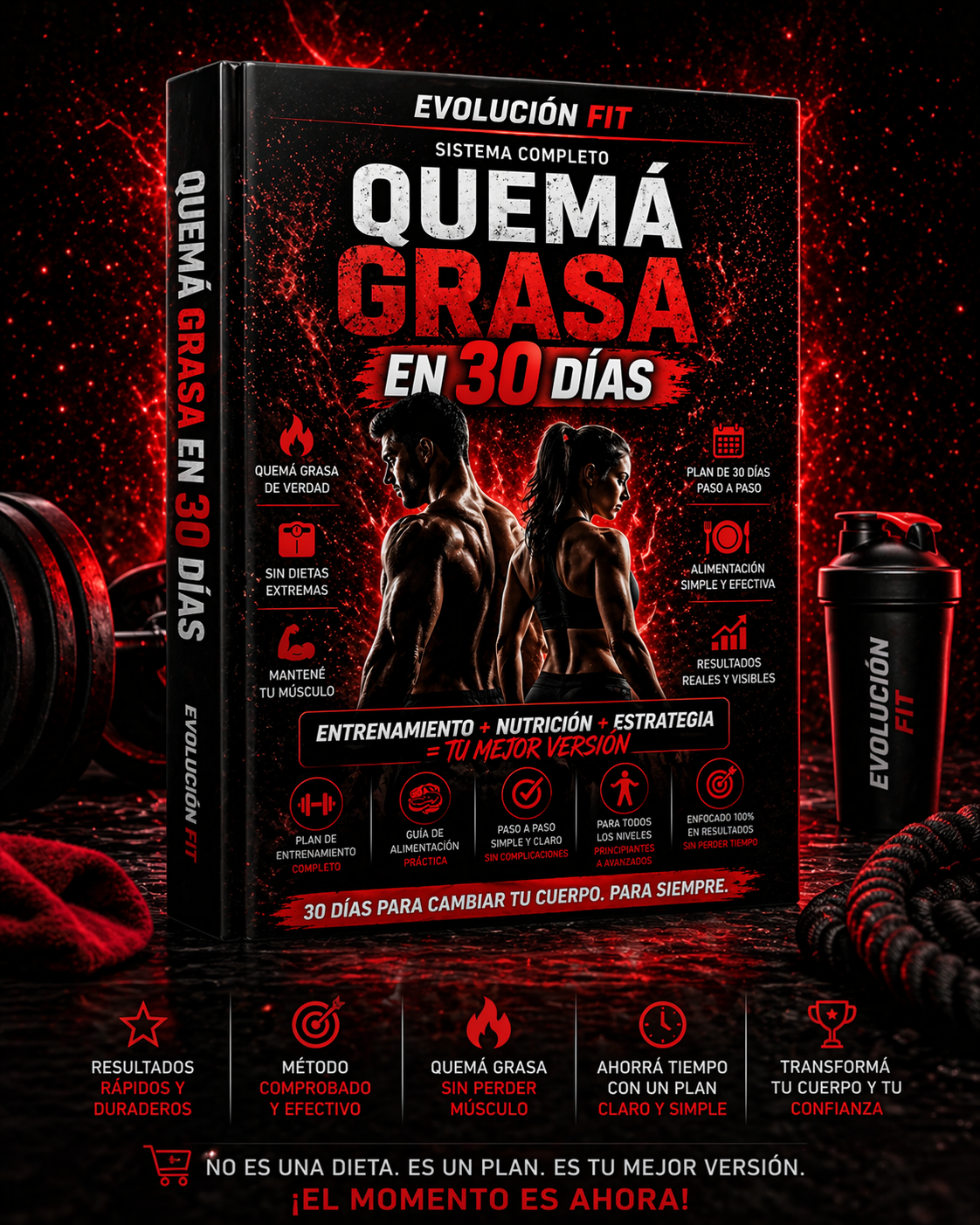 Quemá Grasa en 30 Días - Sistema Completo